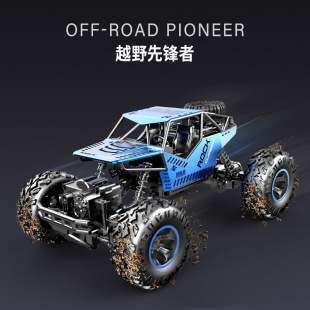 (Трансграничная торговля), металлический внедорожник, ударопрочная полноприводная радиоуправляемая машина, легкая игрушечная машина, масштаб 1:16, умеет карабкаться
