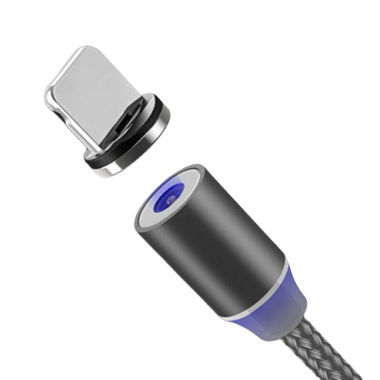 Магнитное всасывание данных эндрюс Micro USB три в одном зарядка применимый яблоко  Type C