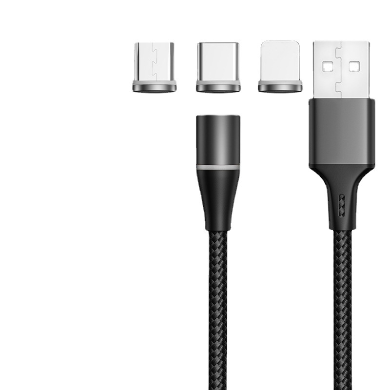 Apple, huawei, vivo, xiaomi, совместимый мобильный телефон, зарядный кабель, 3A, «три в одном»